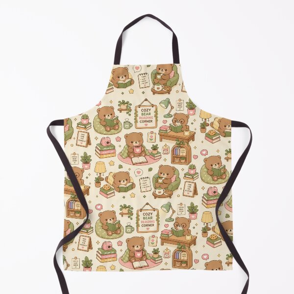 Item preview, Cozy Bear Reading Corner Pattern designed and sold by Soft Berry Studio.