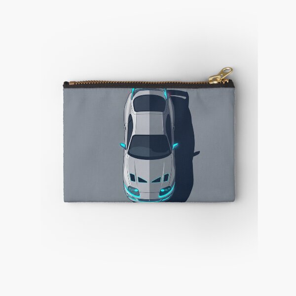 Item preview, Toyota Supra MK4 Cyber Neon Blue Top View Vector Art designed and sold by Motorline44.
