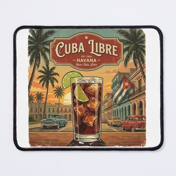 Item preview, Cuba Libre – Vintage Havana Cocktail Art designed and sold by VladisWorld.