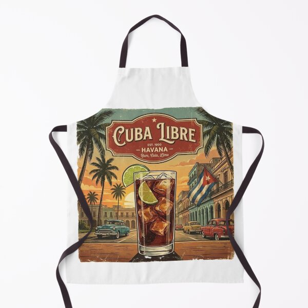 Item preview, Cuba Libre – Vintage Havana Cocktail Art designed and sold by VladisWorld.