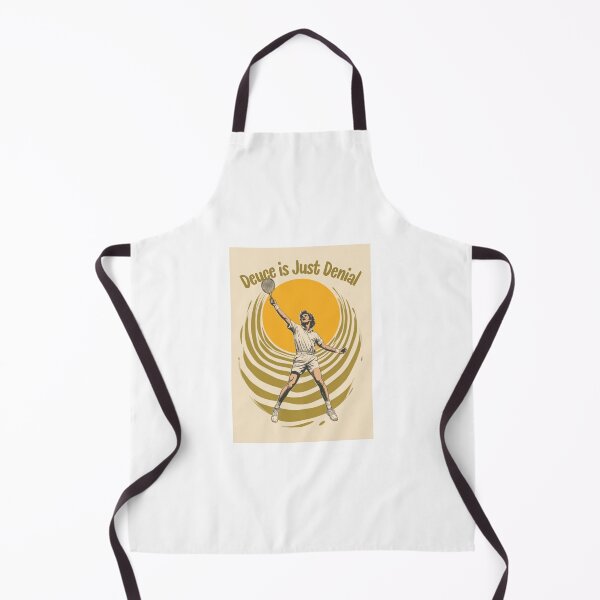 Item preview, Deuce Is Just Denial Funny Retro 70s Tennis Design designed and sold by jojodebondy.