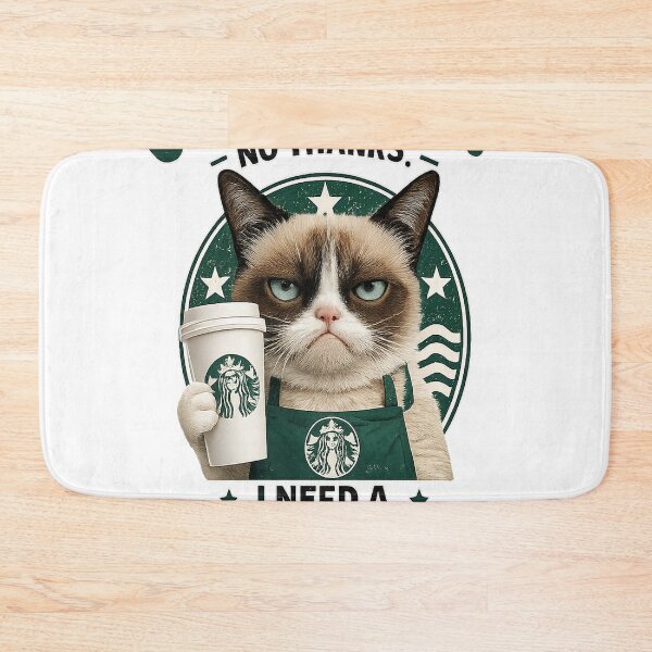Item preview, Catpuccino? No Thanks. I Need a Meowcha Right Meow! designed and sold by Dusk & Dawn Apparel.