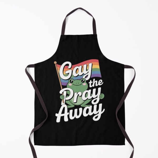 Item preview, Gay the Pray Away Frogs Funny Vintage Rainbow Pride designed and sold by Redgiant87x.