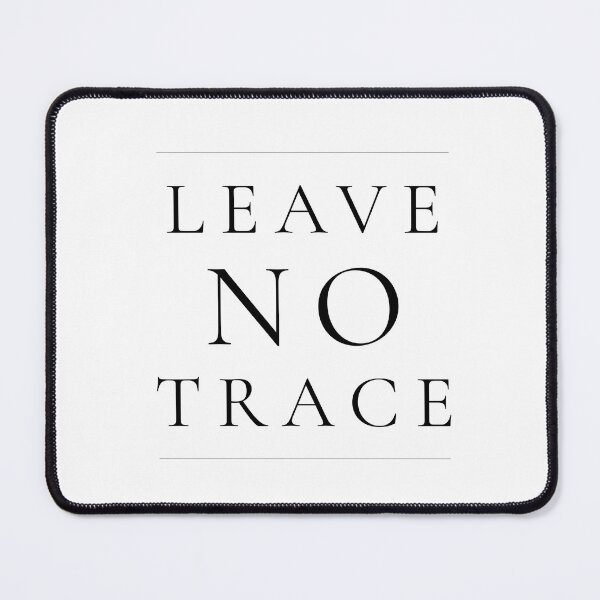 Item preview, Leave No Trace — Minimalist Outdoor Print designed and sold by CairnStudio.