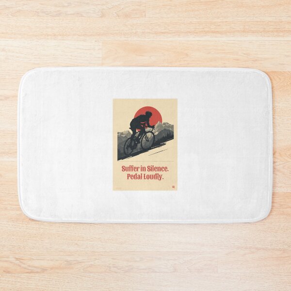 Item preview, Suffer In Silence Pedal Loudly Retro Cycling Vintage Race Design designed and sold by jojodebondy.