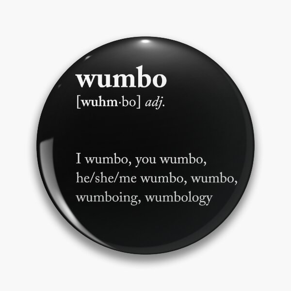 Item preview, Wumbo designed and sold by HeyFritters' Redbubble Shop.