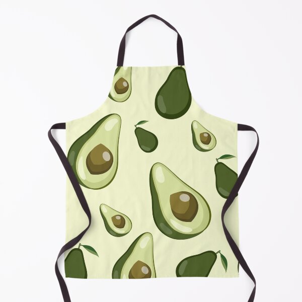 Item preview, Cute Avocado Food Seamless Pattern Cream designed and sold by jttrends.
