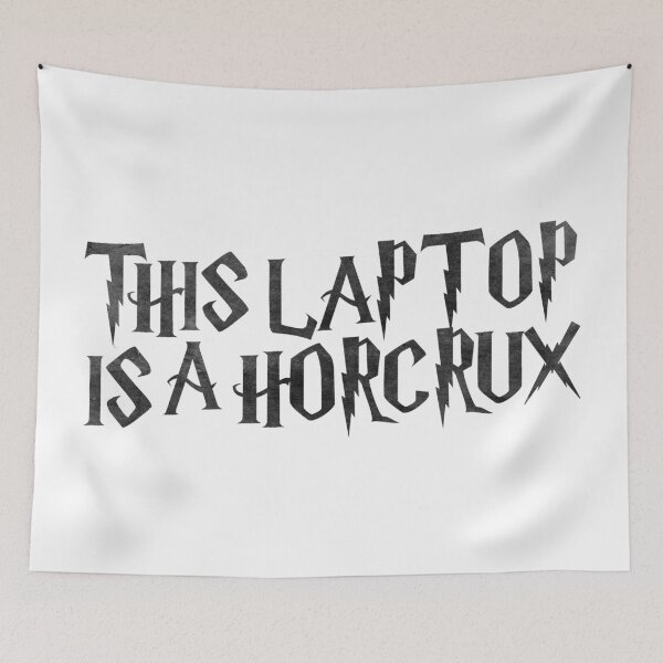 Item preview, This Laptop Is A Horcrux designed and sold by eyesasdaggers.