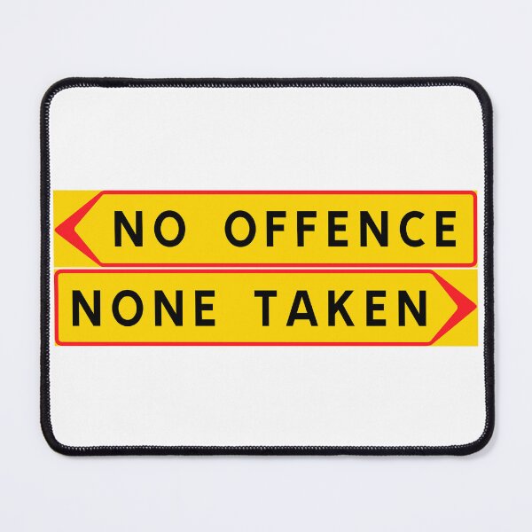 Item preview, No offence designed and sold by ALF2023.