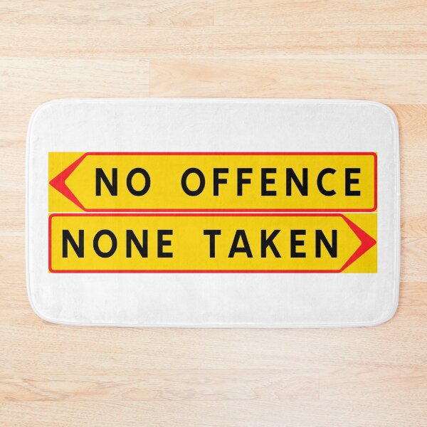 Item preview, No offence designed and sold by ALF2023.