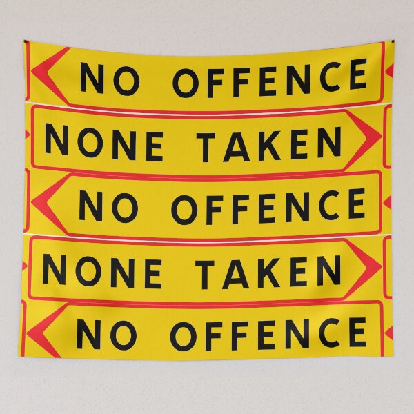 Item preview, No offence designed and sold by ALF2023.