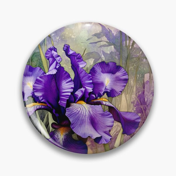 Item preview, Field of Irises designed and sold by ©Janis Zroback.