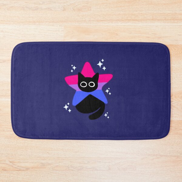 Item preview, Bisexual Cosmic Star Cat | Cute Pride Space Mascot designed and sold by AuntieHanHan.