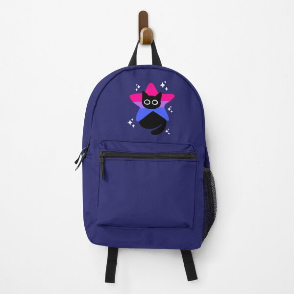 Item preview, Bisexual Cosmic Star Cat | Cute Pride Space Mascot designed and sold by AuntieHanHan.