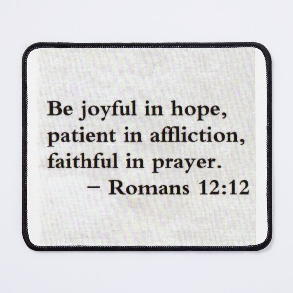 Item preview, Romans 12:12 designed and sold by di-Vera-Rosati.