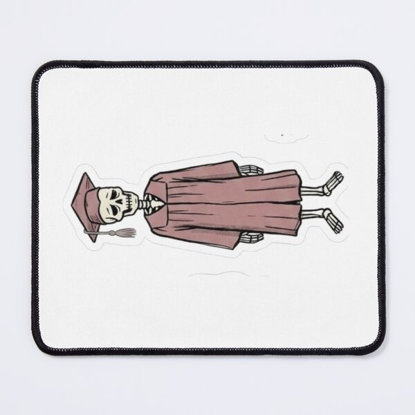 Item preview, Yay Grad Skeleton Graduation Sticker designed and sold by uglyAFstickers.