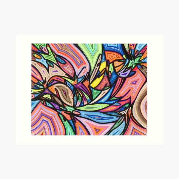 One Love, United We Stand Art Print
