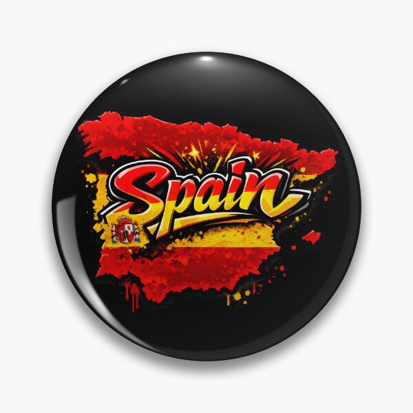 Item preview, Spain Map Outline – Cool Patriotic Flag Design designed and sold by darkan1.