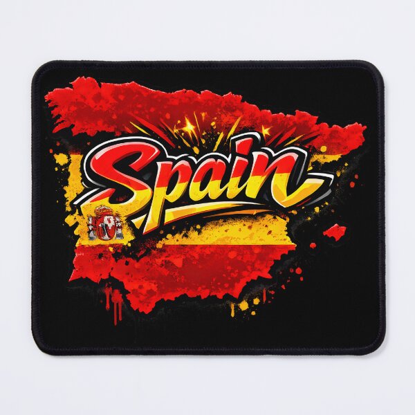 Item preview, Spain Map Outline – Cool Patriotic Flag Design designed and sold by darkan1.