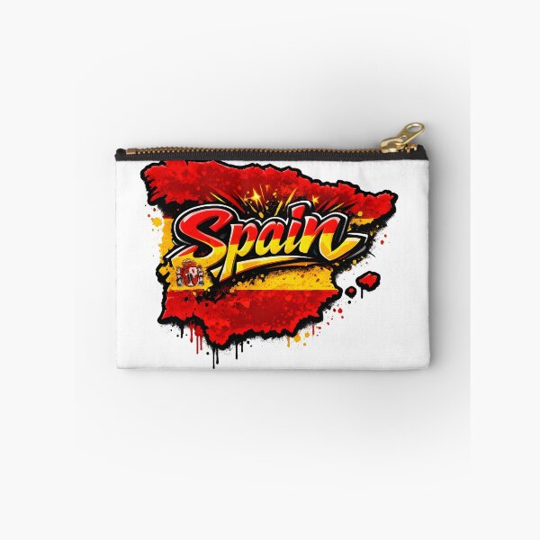 Item preview, Spain Map Outline – Cool Patriotic Flag Design designed and sold by darkan1.