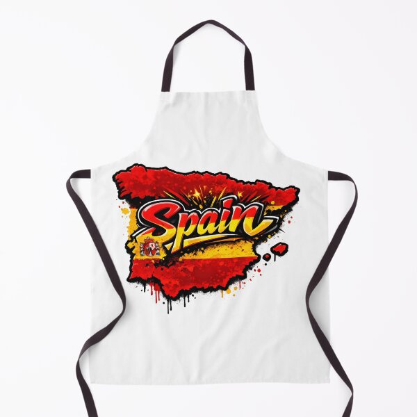 Item preview, Spain Map Outline – Cool Patriotic Flag Design designed and sold by darkan1.