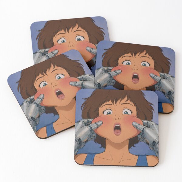 Item preview, Pinch Me Human! Retro Robot Comedy Anime Art designed and sold by  Hollow Moon Studios..