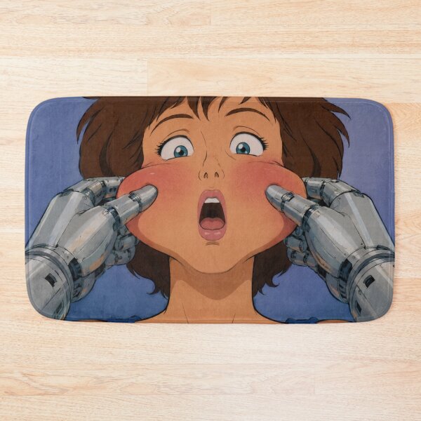 Item preview, Pinch Me Human! Retro Robot Comedy Anime Art designed and sold by  Hollow Moon Studios..