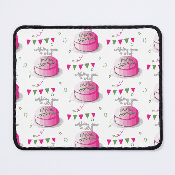 Item preview, Happee Birthdae Pink Cake - Funny Magical Wizard Birthday designed and sold by eyesasdaggers.