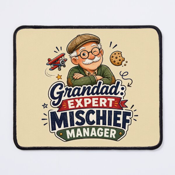 Item preview, Grandad Expert Mischief Manager Funny Grandparent Design designed and sold by planetreynolds.