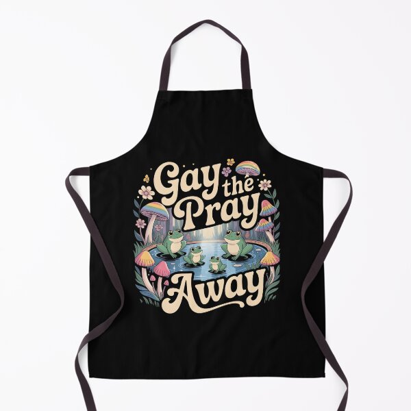 Item preview, Gay the Pray Away Frogs Vintage Rainbow LGBTQ Frog Humor designed and sold by Redgiant87x.