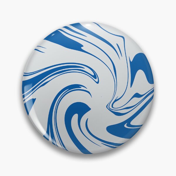 Item preview, Royal Blue Liquid Marble Abstract Fluid Art designed and sold by CaramelCo.