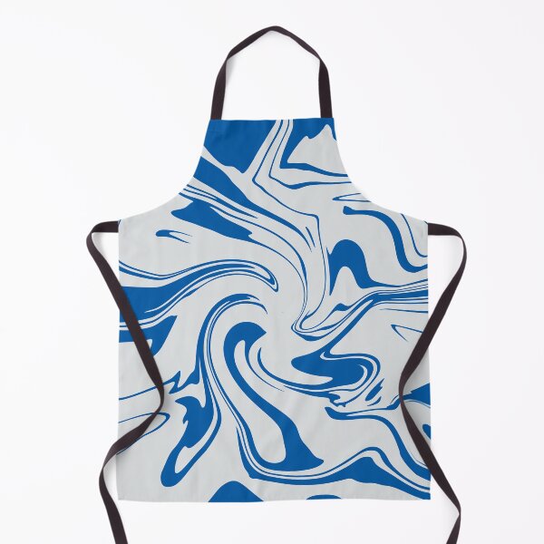 Item preview, Royal Blue Liquid Marble Abstract Fluid Art designed and sold by CaramelCo.