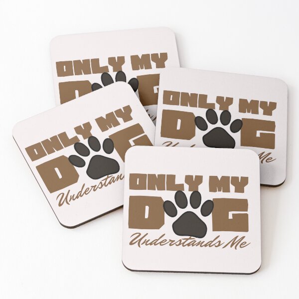 Item preview, Only My Dog Understands Me designed and sold by RHSTees.