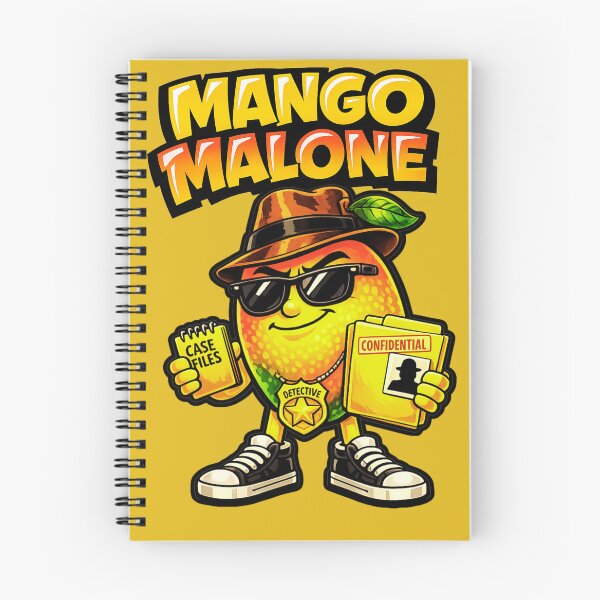 Item preview, Mango Malone | Cool Mango Detective designed and sold by GreennieArt.