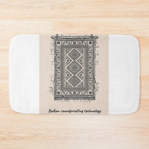 Item preview, Balkan Soundproofing Technology | Carpet  Wall Meme  Description designed and sold by Mastalina99.