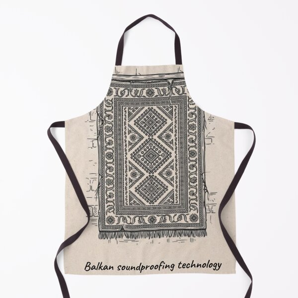 Item preview, Balkan Soundproofing Technology | Carpet Wall Meme Description designed and sold by Mastalina99.