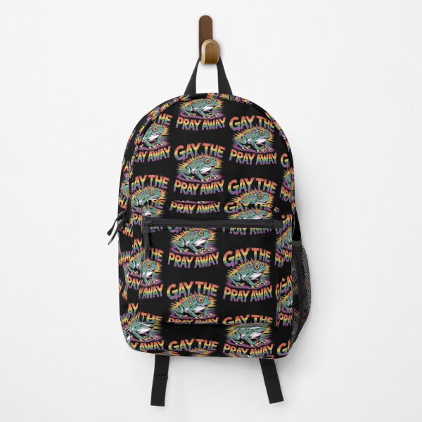 Item preview, Gay the Pray Away Frogs Retro Pride Aesthetic with Equality Message designed and sold by Redgiant87x.