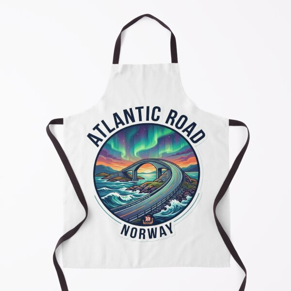 Item preview, Atlantic Road Norway – Aurora Coastal Drive designed and sold by VladisWorld.