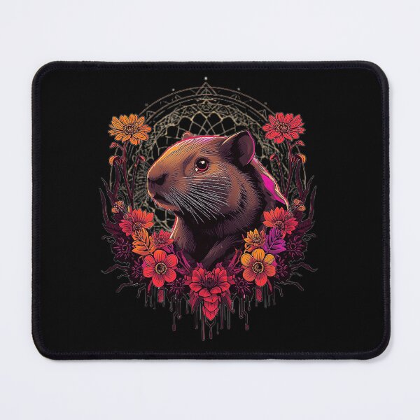 Item preview, Otter – Vibrant Floral Side View designed and sold by Naturalite19.