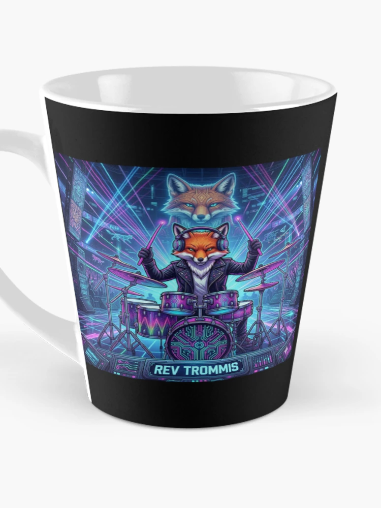 Thumbnail 3 of 4, Coffee Mug, Rev trommis designed and sold by RaveWaveDesign.