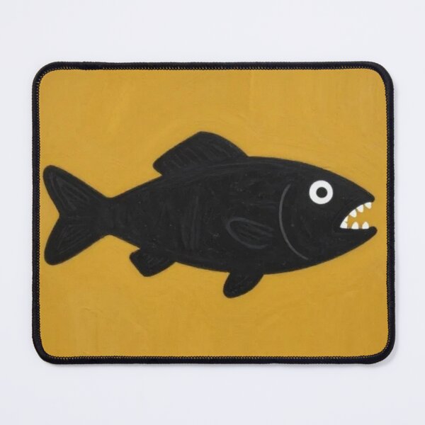 Item preview, The Never Grinning Fish designed and sold by Inkabbmate.