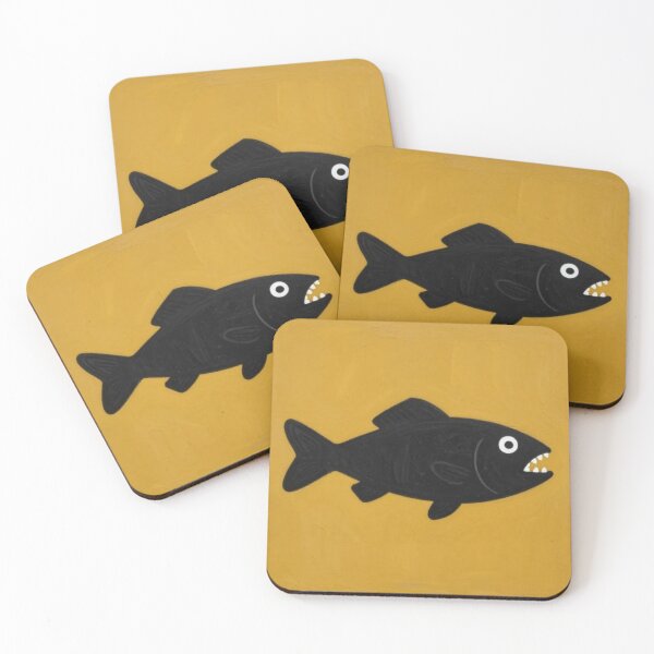 Item preview, The Never Grinning Fish designed and sold by Inkabbmate.