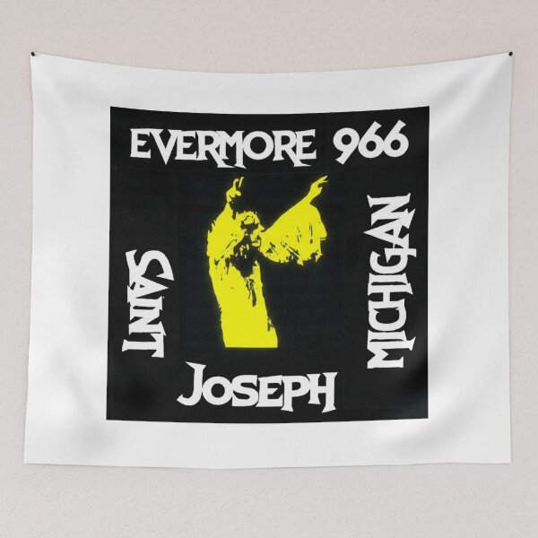 Item preview,    EVERMORE966 SAINT JOSEPH YELLOW- PEACE OUT-SAINT JOSEPH, MICHIGAN U.S.A. designed and sold by V3GFX.