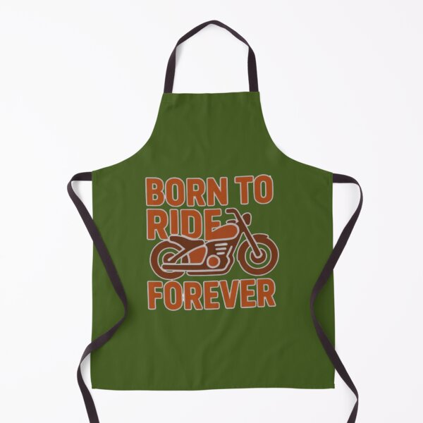 Item preview, Classic Cruiser Motorcycle Born To Ride Forever Quote designed and sold by Miheerala.