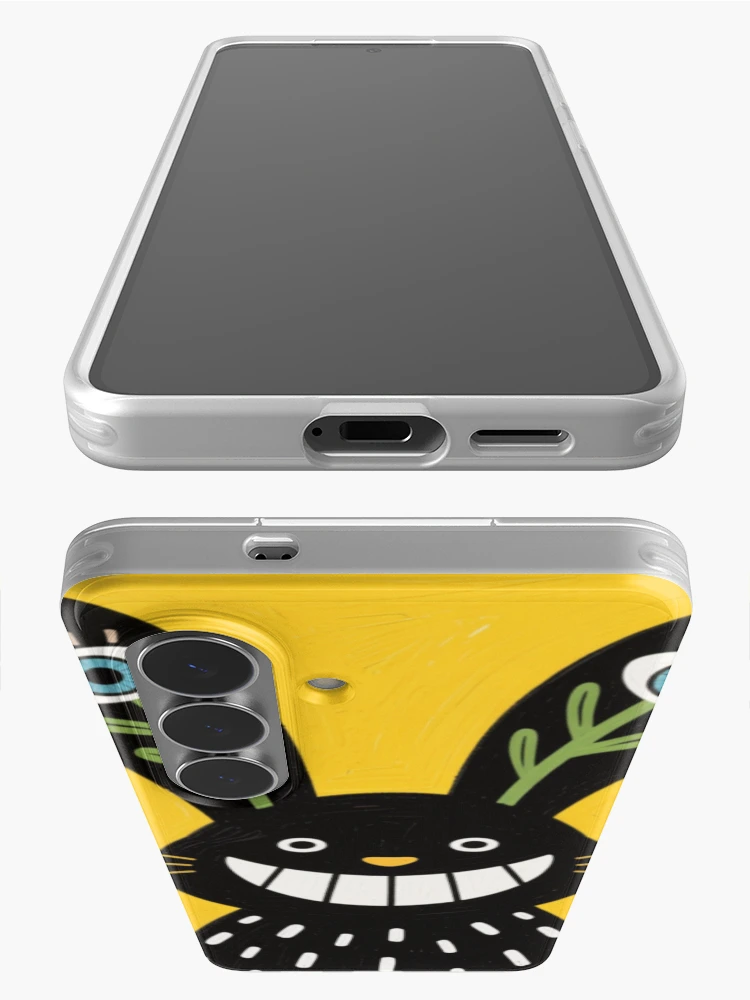 Thumbnail 3 of 4, Samsung Galaxy Phone Case, The Tall-Eared Rabbit designed and sold by Inkabbmate.