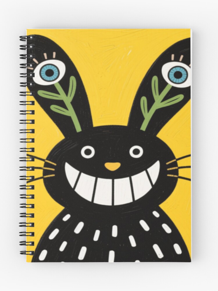 Thumbnail 1 of 3, Journal, The Tall-Eared Rabbit designed and sold by Inkabbmate.