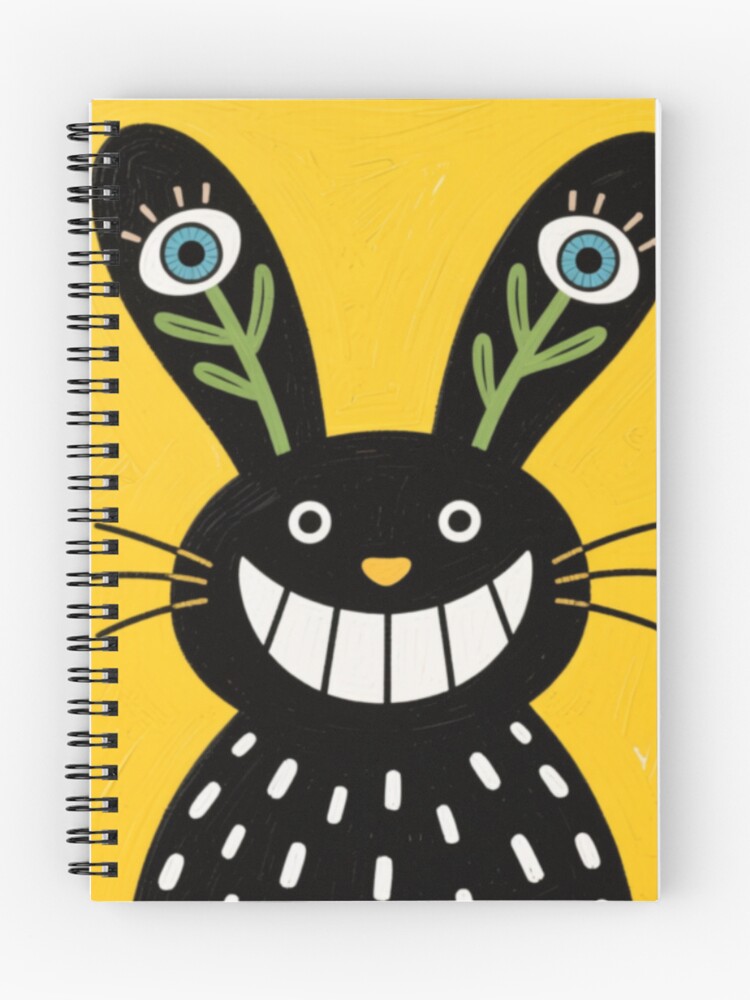Thumbnail 1 of 3, Journal, The Tall-Eared Rabbit designed and sold by Inkabbmate.