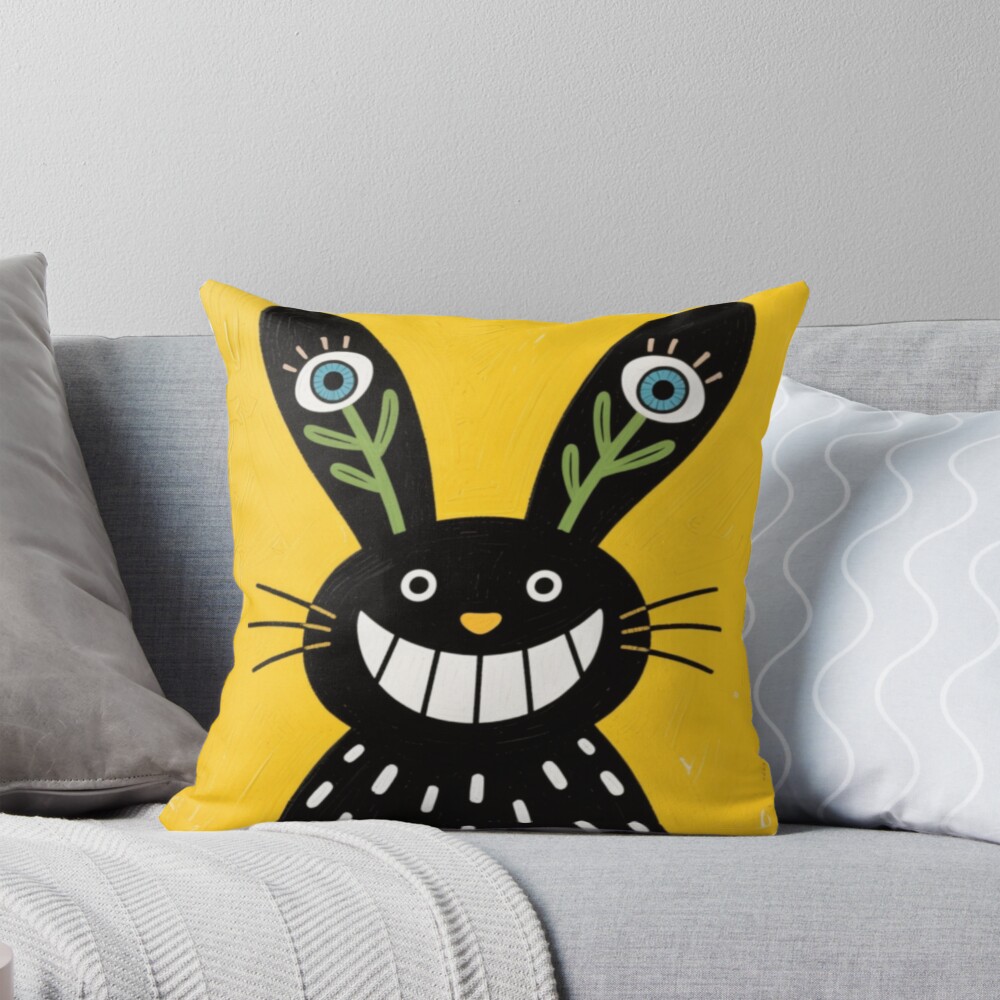 Item preview, Throw Pillow designed and sold by Inkabbmate.