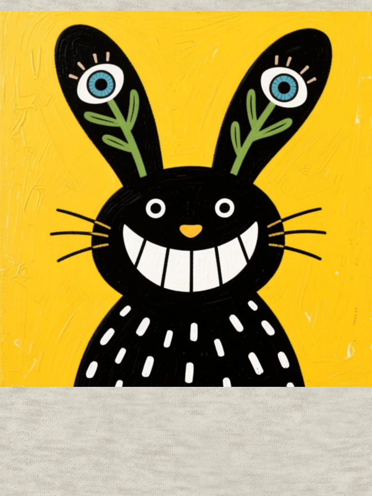 Thumbnail 6 of 6, Zipped Hoodie, The Tall-Eared Rabbit designed and sold by Inkabbmate.