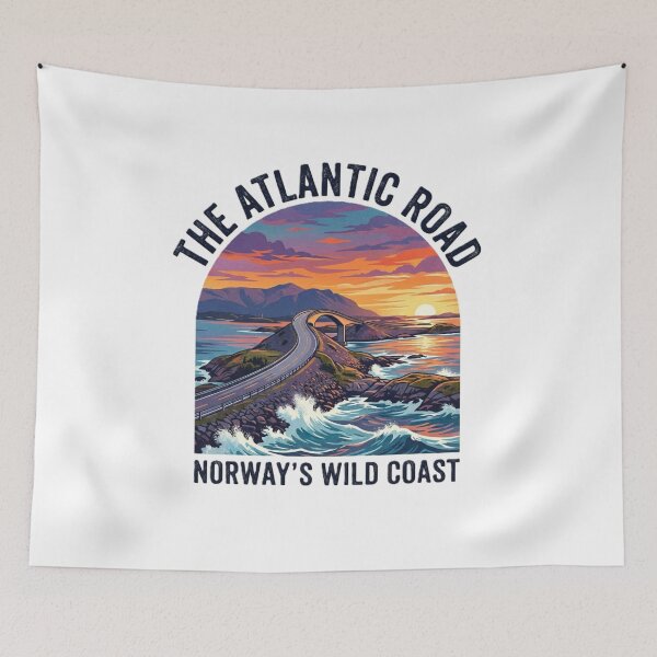 Item preview, Atlantic Road Norway  designed and sold by VladisWorld.